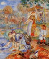 Renoir, Pierre Auguste - Laundresses